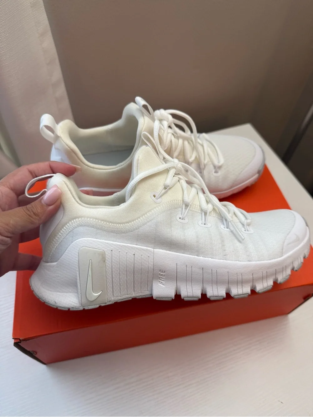 Nike White Lightweight Runner Sneakers